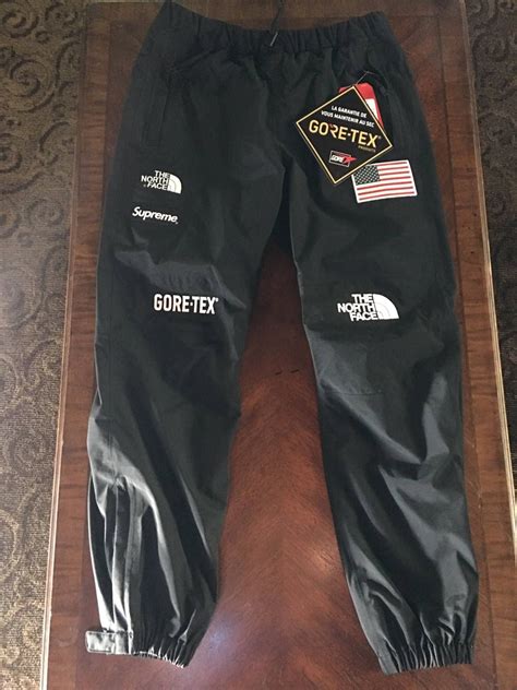 replica supreme north face pants|supreme vs north face.